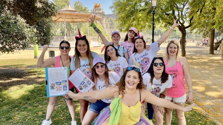 Desafío en el parque de la Ciutadella - grupo Tania - junio '22